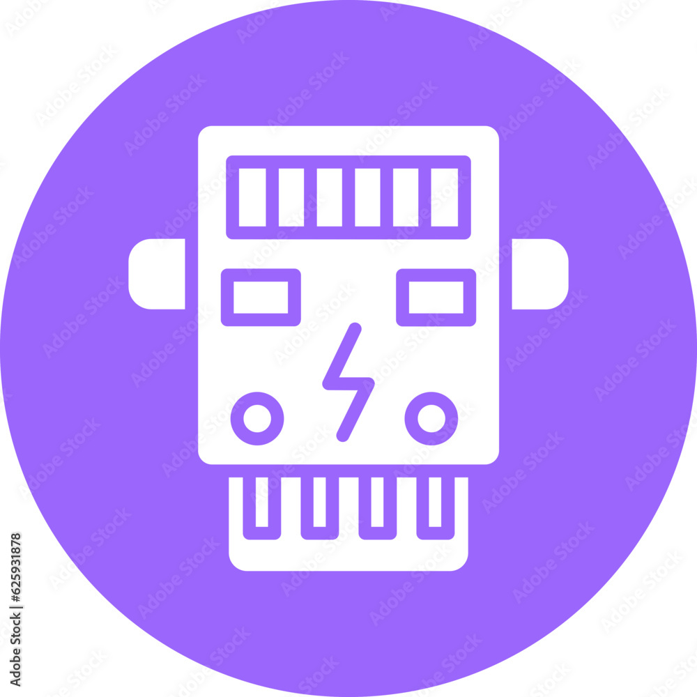 Vector Design Electric Meter Icon Style Vector Design Electric Meter Icon Style