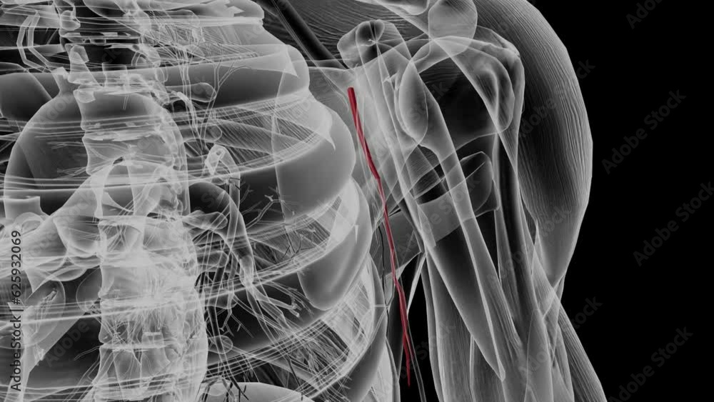 The lateral thoracic artery supplies the axillary lymph nodes, serratus ...