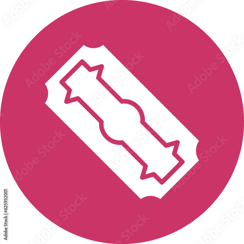 Vector Design Razor Blade Icon Style
