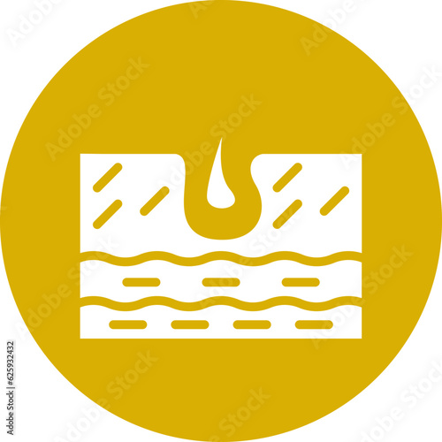 Vector Design Skin Hair Icon Style