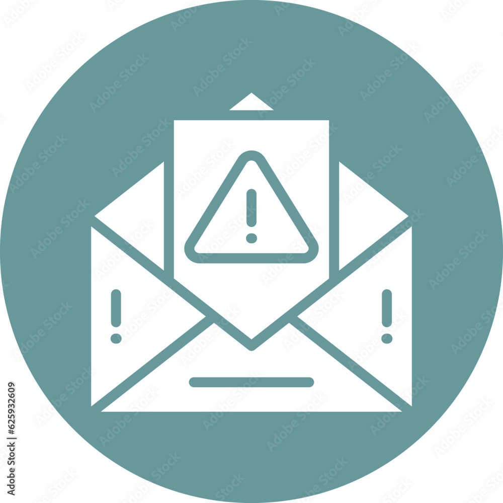 Vector Design Spam Email Icon Style Vector Design Spam Email Icon Style