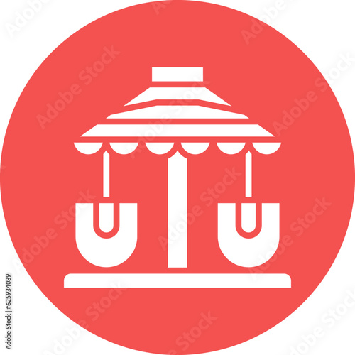 Vector Design Cup Ride Icon Style