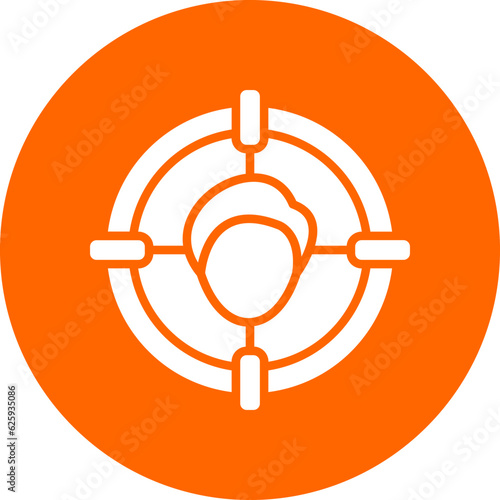 Vector Design Headhunting Icon Style
