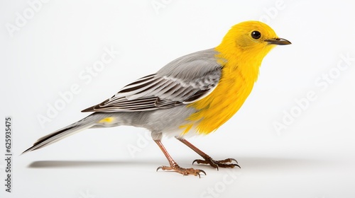 Cute bird animal with white background, generate AI image