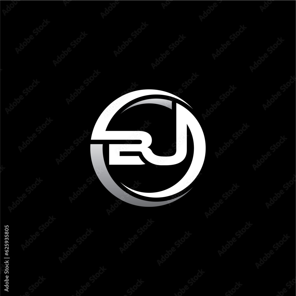 BU Letter Initial Logo Design Template Vector Illustration BU Letter Initial Logo Design Template Vector Illustration