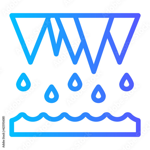 stalactite gradient icon