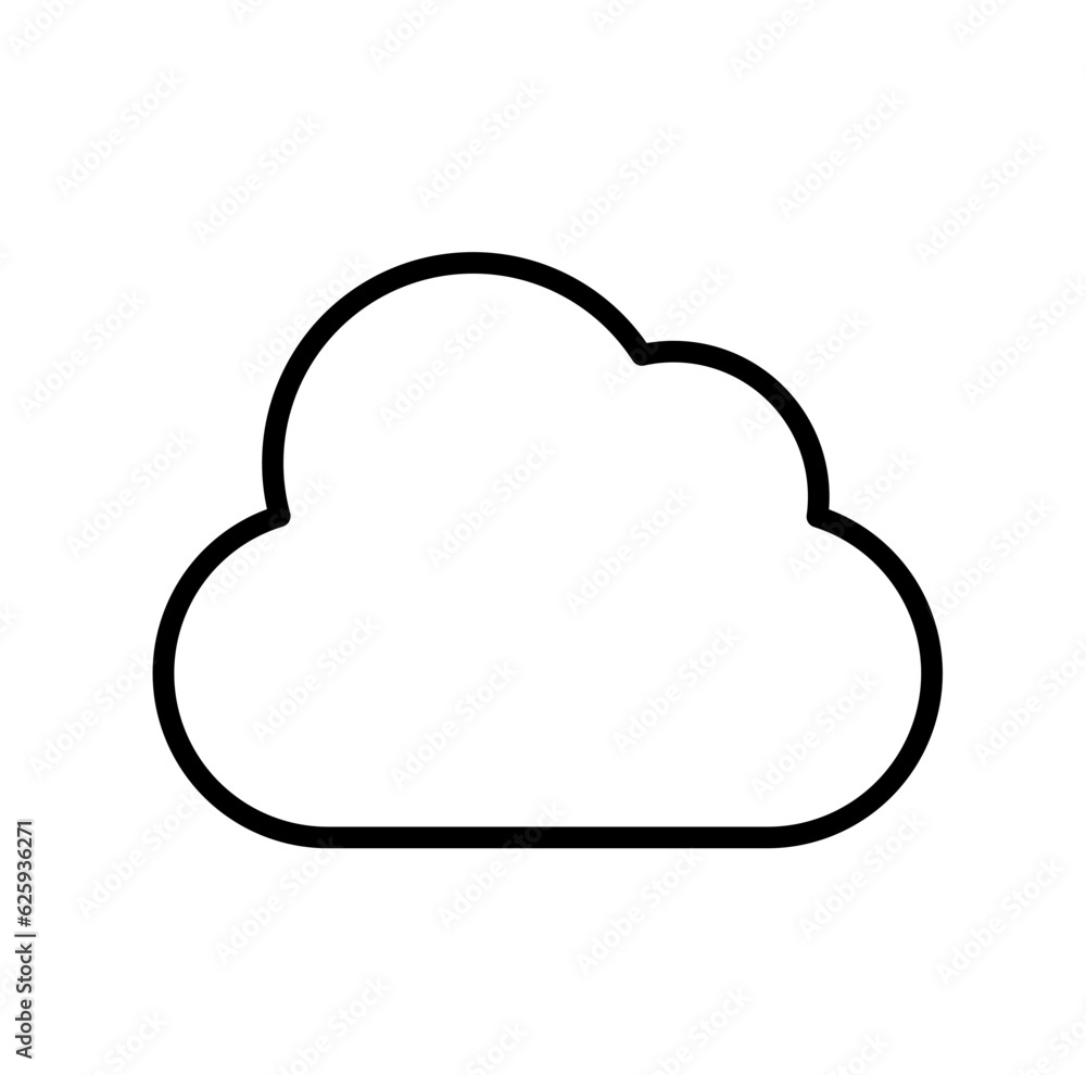 cloud Icon Vector Logo Design Template cloud Icon Vector Logo Design Template