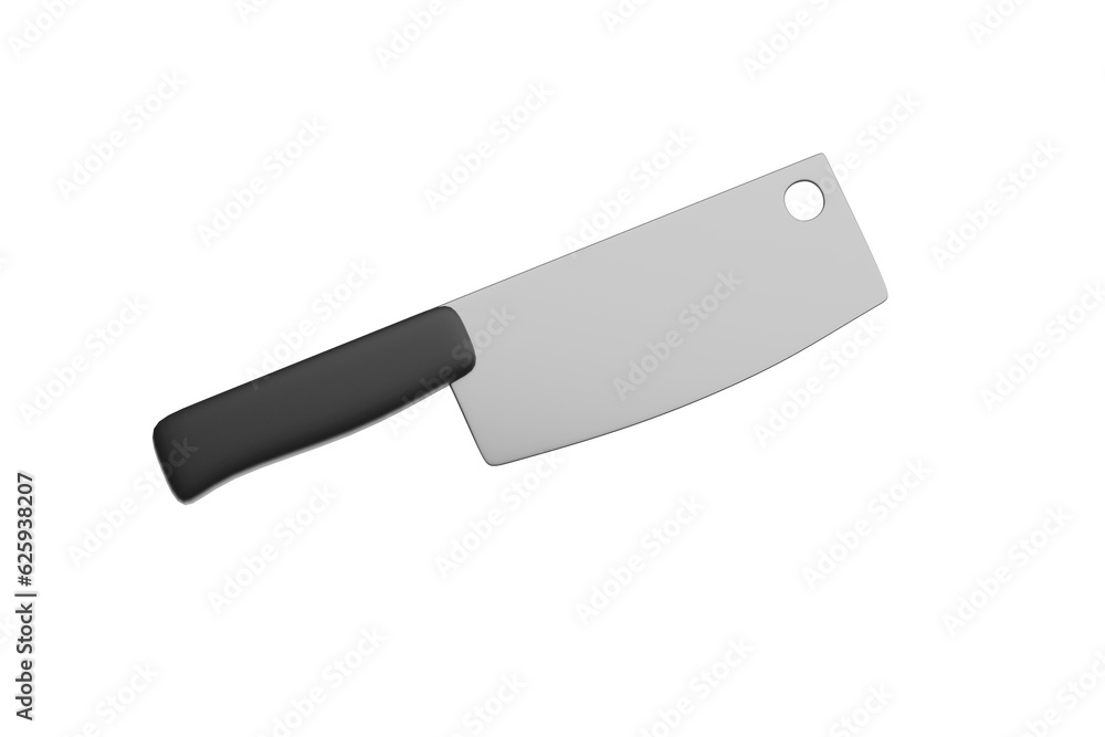 Kitchen meat knife 3d Kitchen meat knife 3d