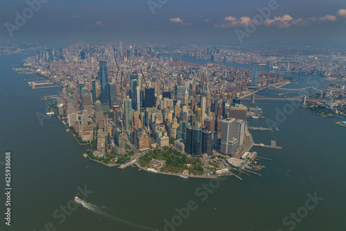 Helicopter flight over New York © Oleg Zhukov