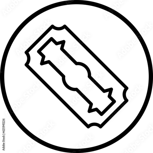 Vector Design Razor Blade Icon Style