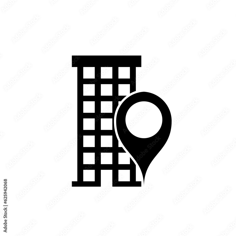 Visit Icon - Vector, Sign for Design, Presentation, Website or Apps Elements.