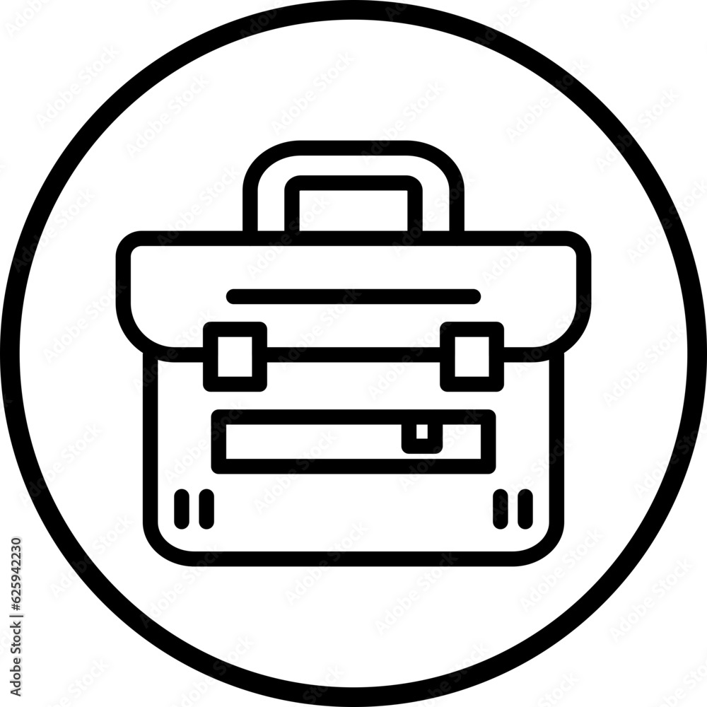 Vector Design Briefcase Icon Style Vector Design Briefcase Icon Style