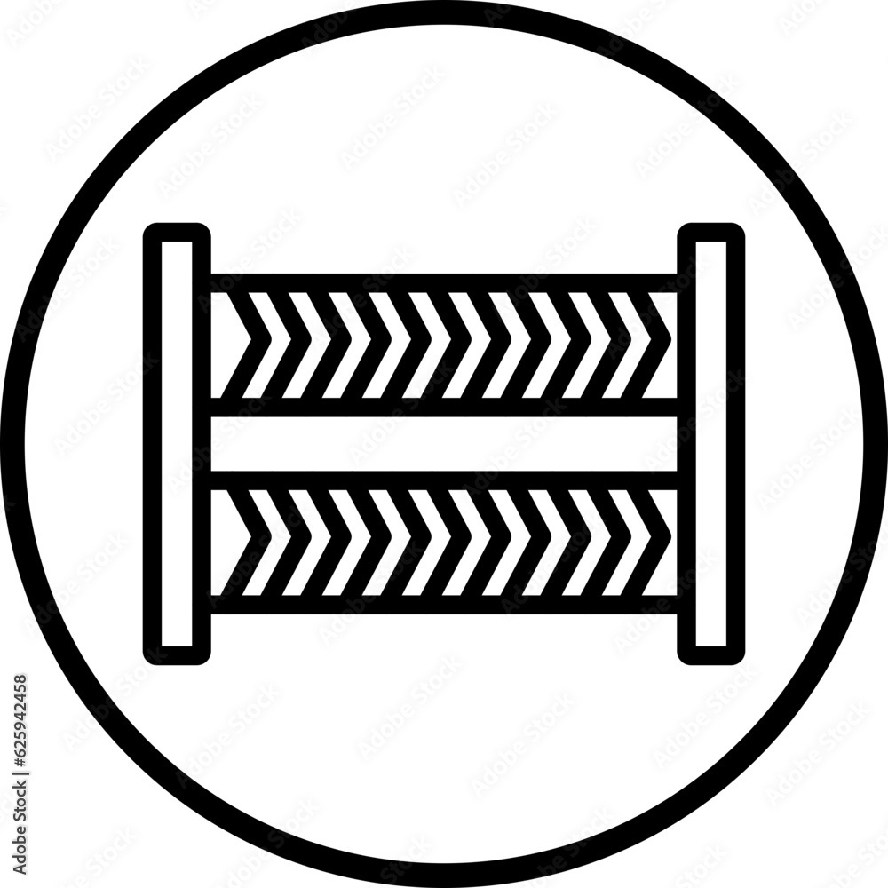 Vector Design Police Line Icon Style Vector Design Police Line Icon Style