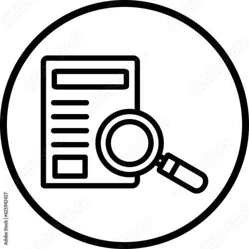 Vector Design Evidence Icon Style
