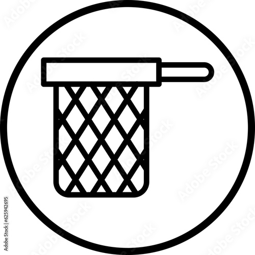 Vector Design Hand Net Icon Style