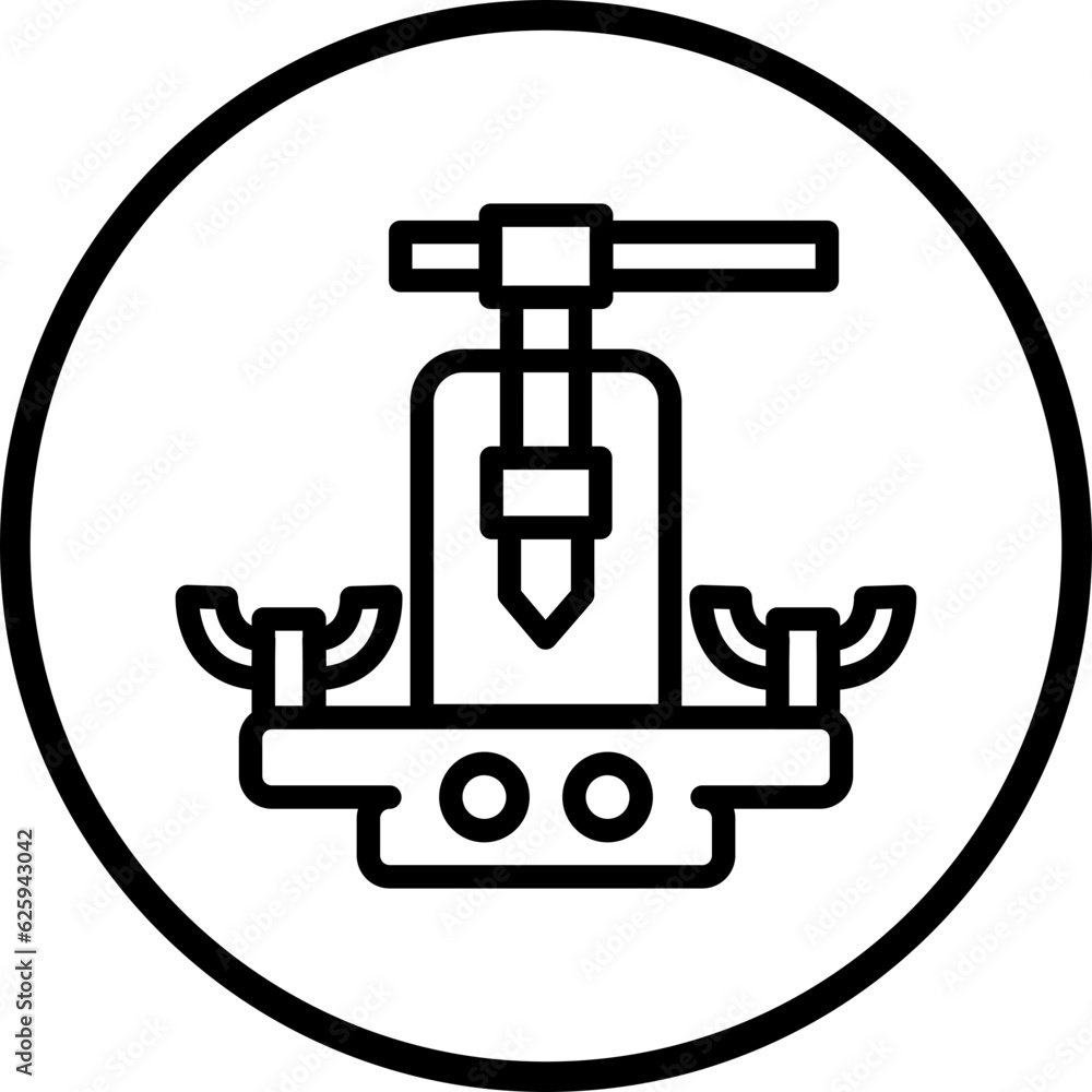 Vector Design Flaring Tool Icon Style Vector Design Flaring Tool Icon Style