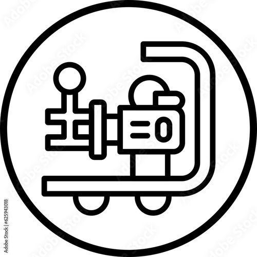 Vector Design Water Jetter Icon Style photo