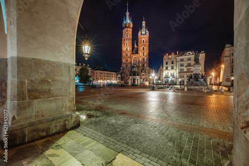 Obraz na płótnie Kraków w salonie