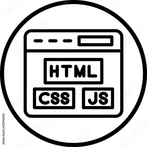 Vector Design Html Js Css Icon Style