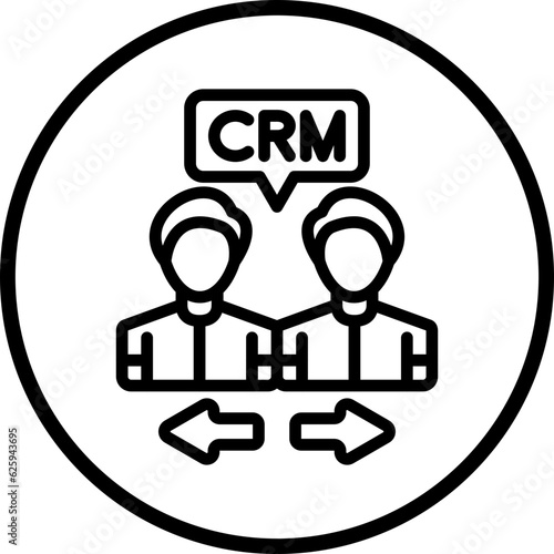 Vector Design Crm Methodologies Icon Style