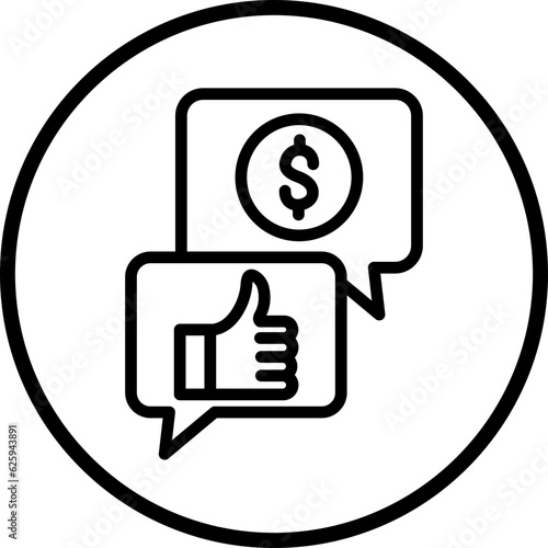 Vector Design Haggling Icon Style