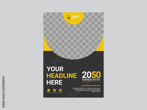 Creative corporate book cover design