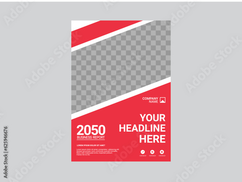 Creative corporate book cover design