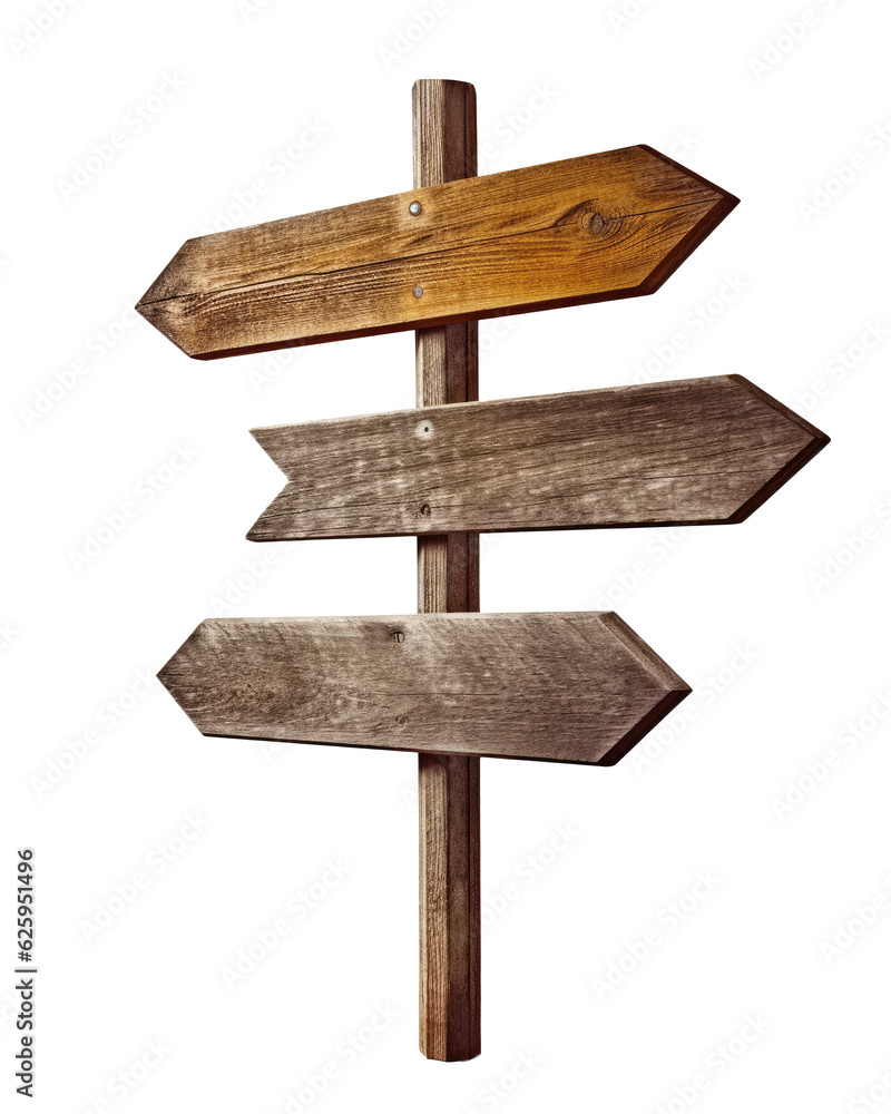 Cut-Off Direction Sign Post Cut-Off Direction Sign Post