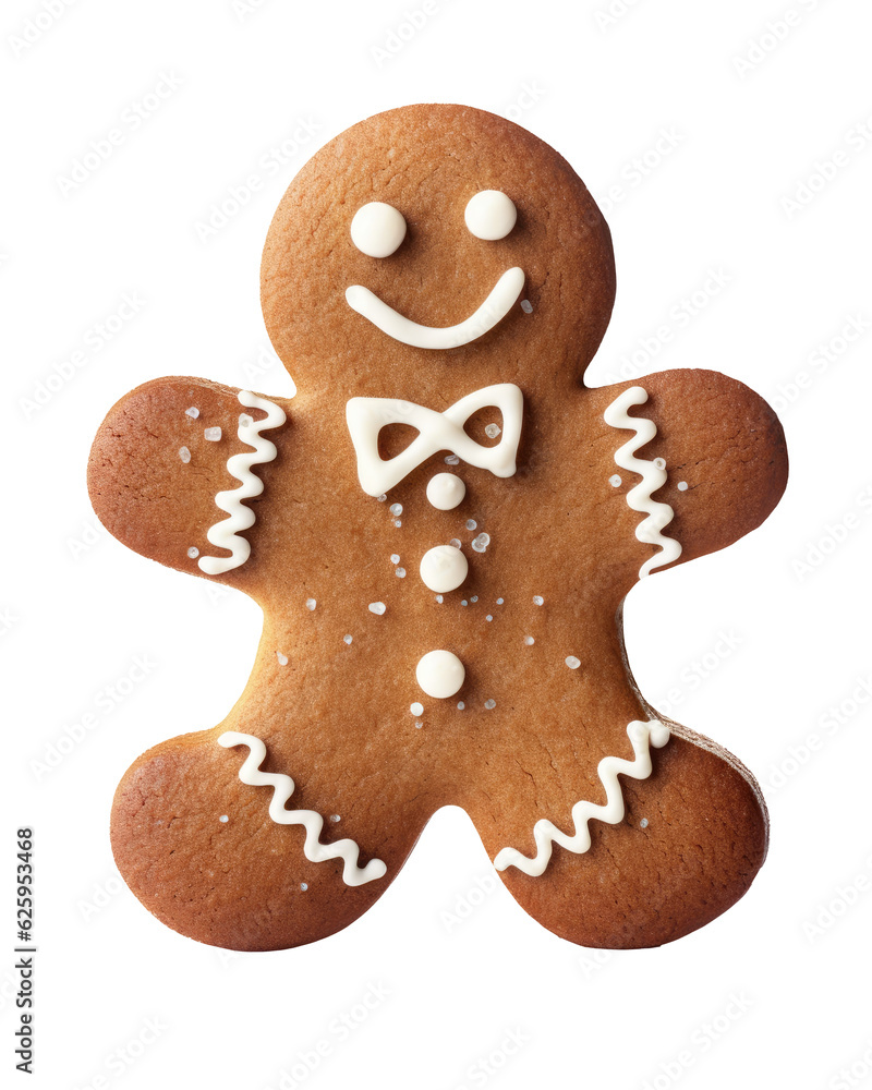 Cut-Off Gingerbread Cookie Cut-Off Gingerbread Cookie