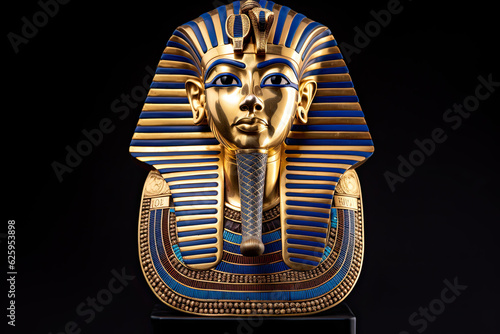 Tutankhamun death mask of the Egyptian king