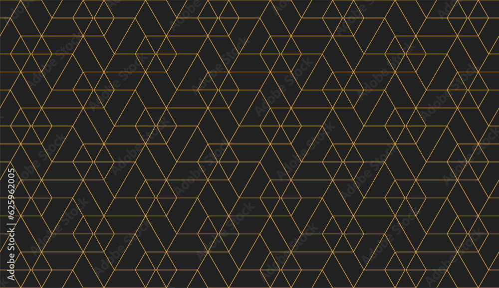 Vector seamless cubic hexagon pattern. Abstract geometric low poly background. Stylish grid texture. Vector seamless cubic hexagon pattern. Abstract geometric low poly background. Stylish grid texture.