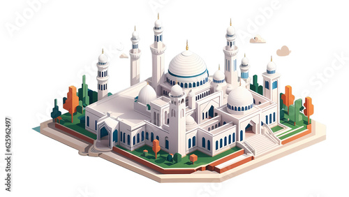 3D mosque