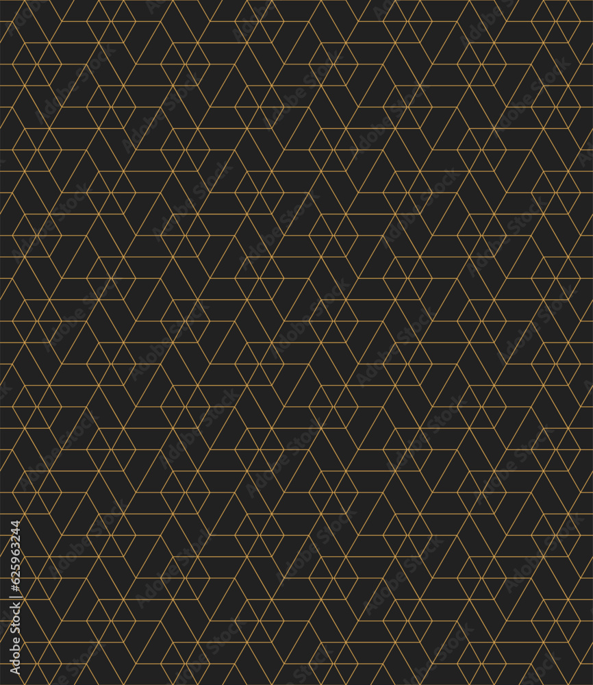 Vector seamless cubic hexagon pattern. Abstract geometric low poly background. Stylish grid texture. Vector seamless cubic hexagon pattern. Abstract geometric low poly background. Stylish grid texture.