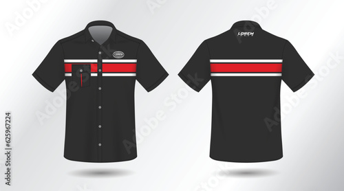 short sleeve work shirt