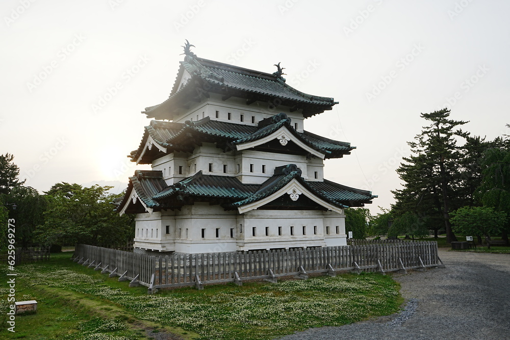 Hirosaki Castle in Aomori, Japan - 日本 青森 弘前城 