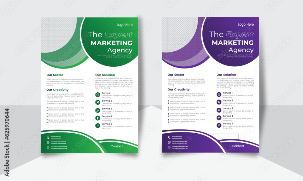 Minimal corporate business flyer. Professional unique flayer design. Minimal corporate business flyer. Professional unique flayer design.
