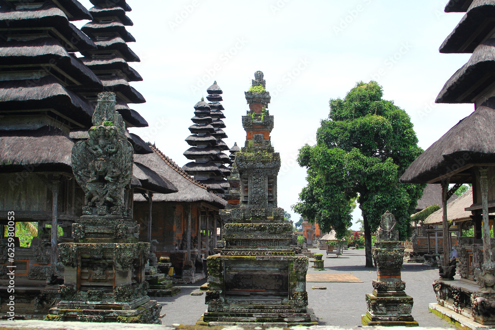 The town of Ubud, in the uplands of Bali, Indonesia.