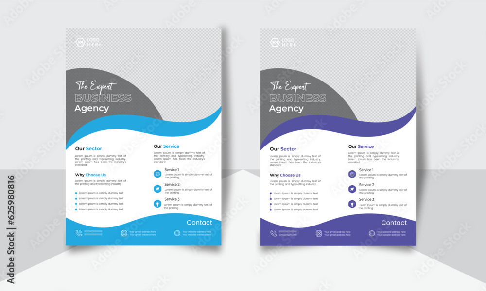 Flayer layout with modern design. Professional unique flayer design. Flayer layout with modern design. Professional unique flayer design.