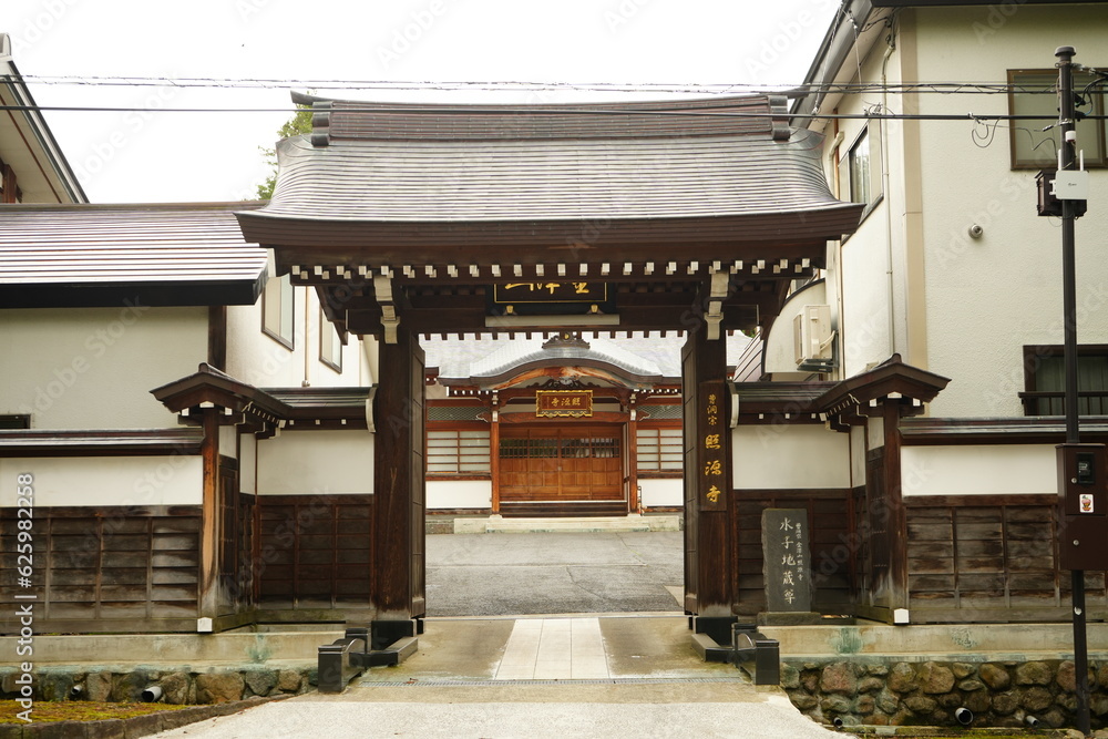 Zenringai or Zen Temple Area in Aomori, Japan - 日本 青森 禅林街 Zenringai or Zen Temple Area in Aomori, Japan - 日本 青森 禅林街