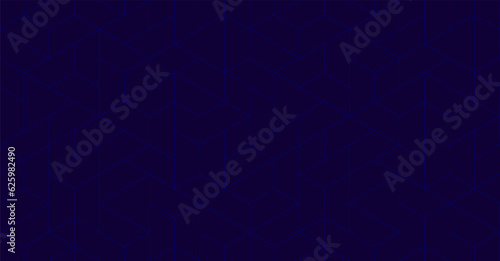 Vector seamless linear pattern. Abstract geometric background. Stylish fractal texture,