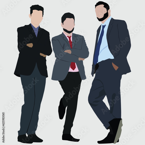 Business people set