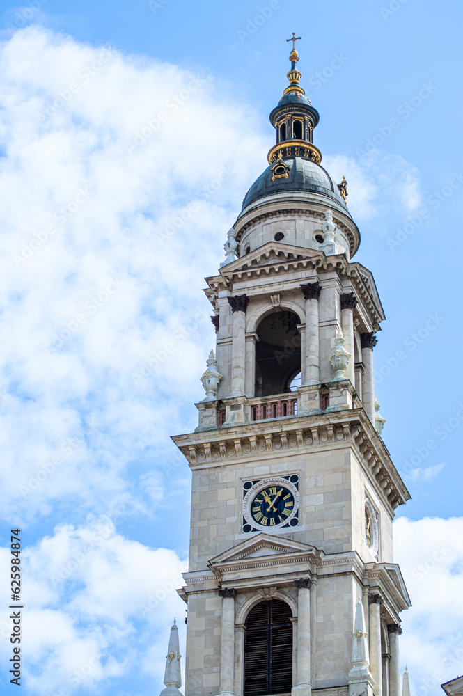 St. Stephen's Basilica, roman catholic cathedral in honor of Stephen, the first King of Hungary in Budapest, Hungary