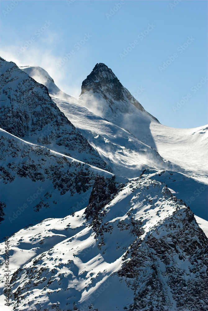 Diavolezza, Massif de Bernina, Les Grisons, Suisse