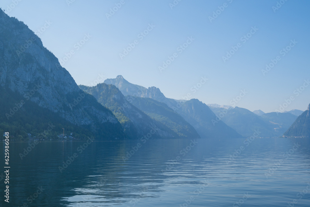 The Traunsee in Upper Austria. Europe