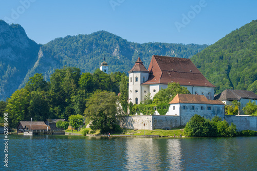 Traunkirchen on the Traunsee, Upper Austria, Kirche Maria Krönung