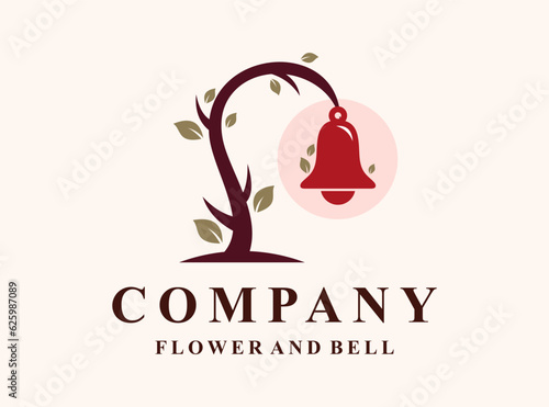 Plant and Bell logo design concept