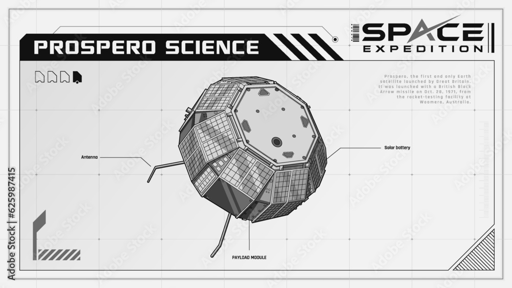 Prospero Earth Satellite Unveiling Earth's Secrets from Space-A Space 
