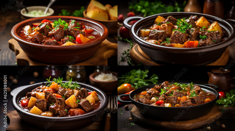 stew with vegetables stew with vegetables