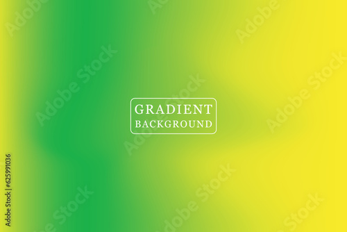 Abstract colorful green and yellow vector gradient background, Abstract illustration with Smooth gradient blur green background design for banner, ads, and presentation templates