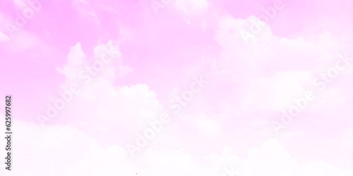 Abstract color of clouds and sky on pink in sunshine for texture background. Pink sky image